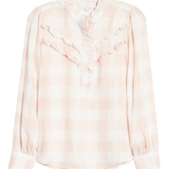 Lucky Brand Woman Long Sleeve Button Down Elsa - Picture 6 of 8